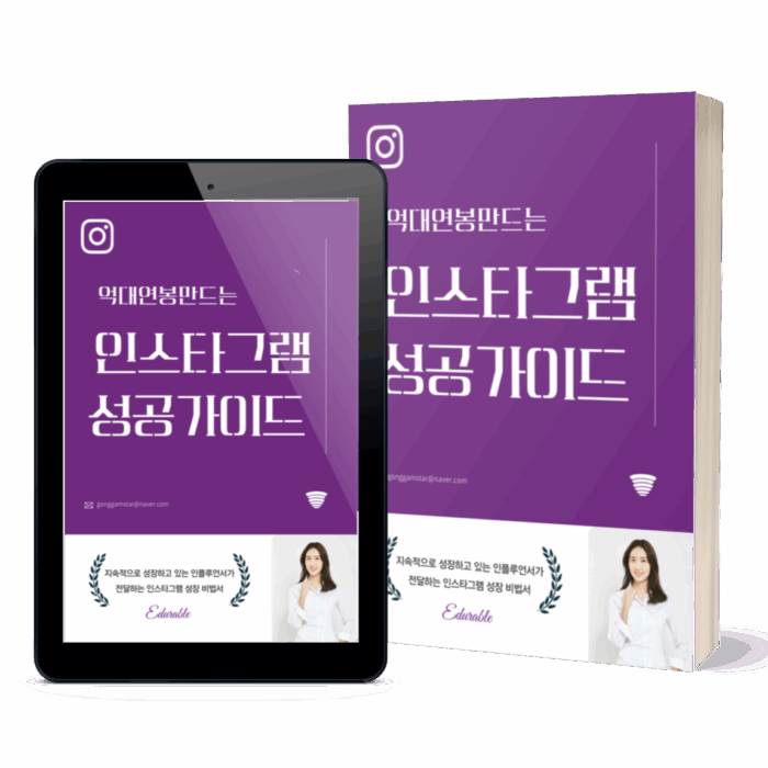 [이벤트 한정가] 억대 연봉 만드는 인스타그램 성공 가이드북 - 이미지 2